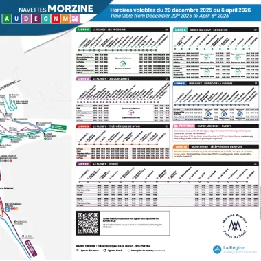 Horaires Navettes Morzine hiver 2025/2026