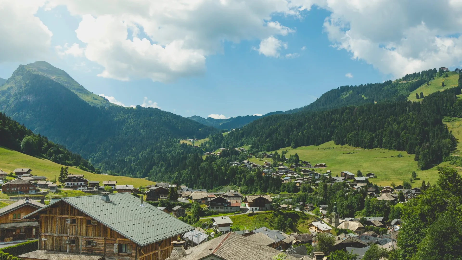 Morzine Avoriaz Image de fond
