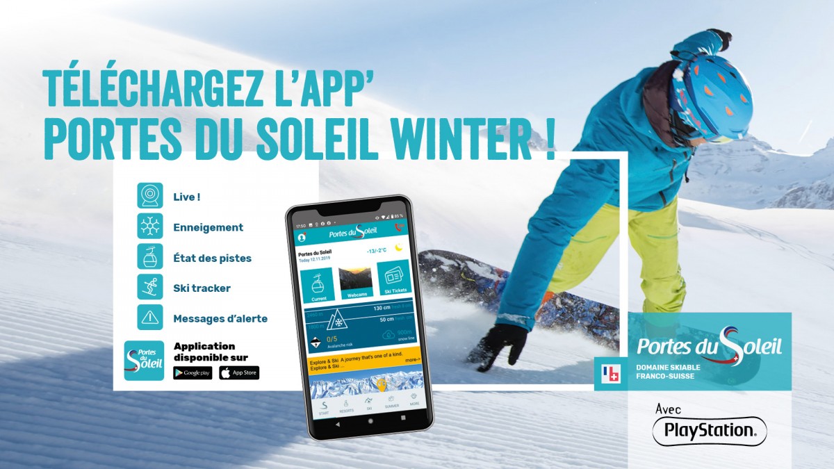 Portes du Soleil Winter mobile app
