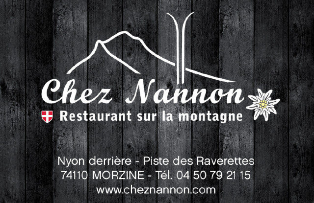 Carte Visite Chez Nanon