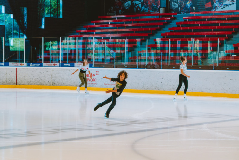 Ice rink of Morzine