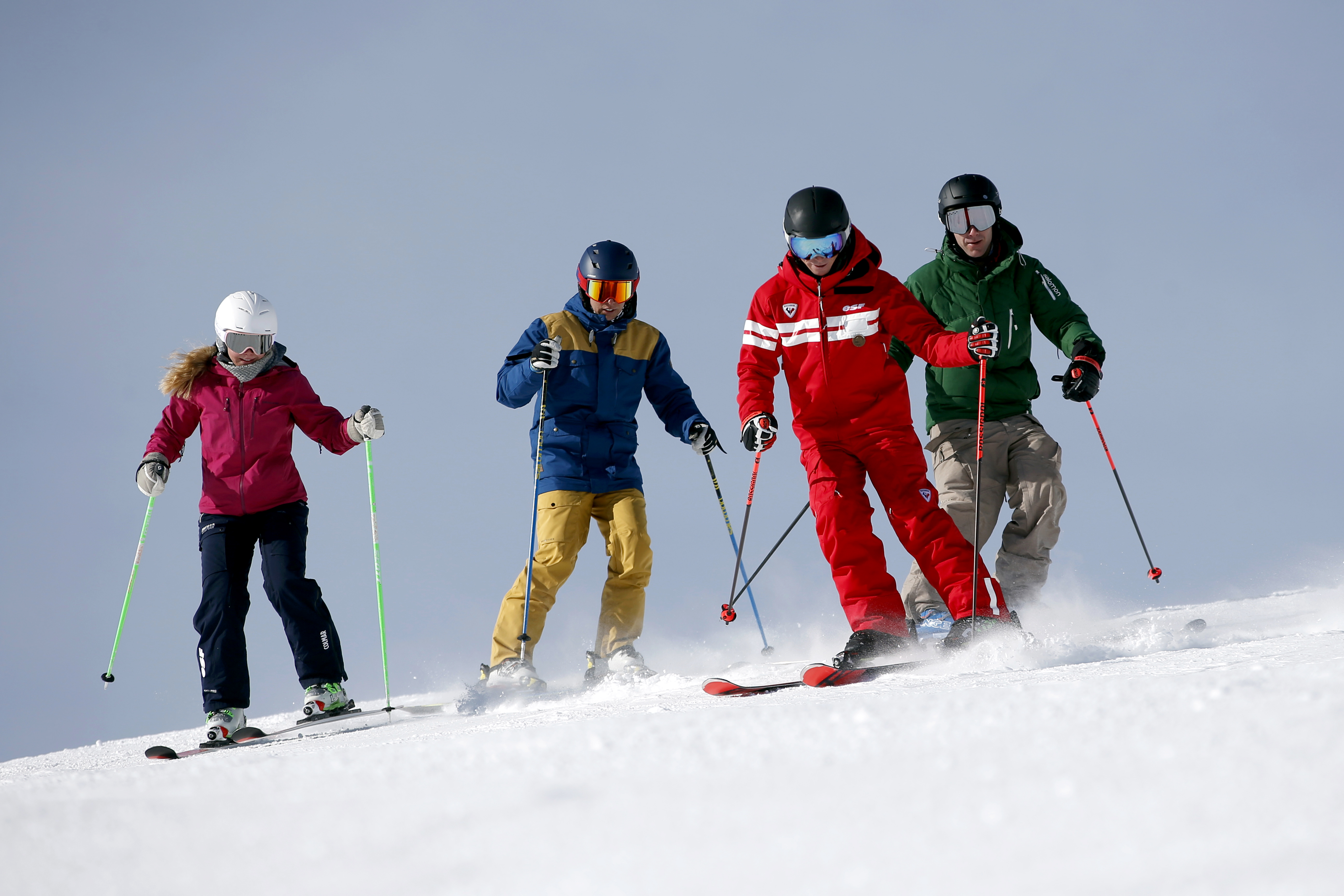ski lessons - © ESF Morzine