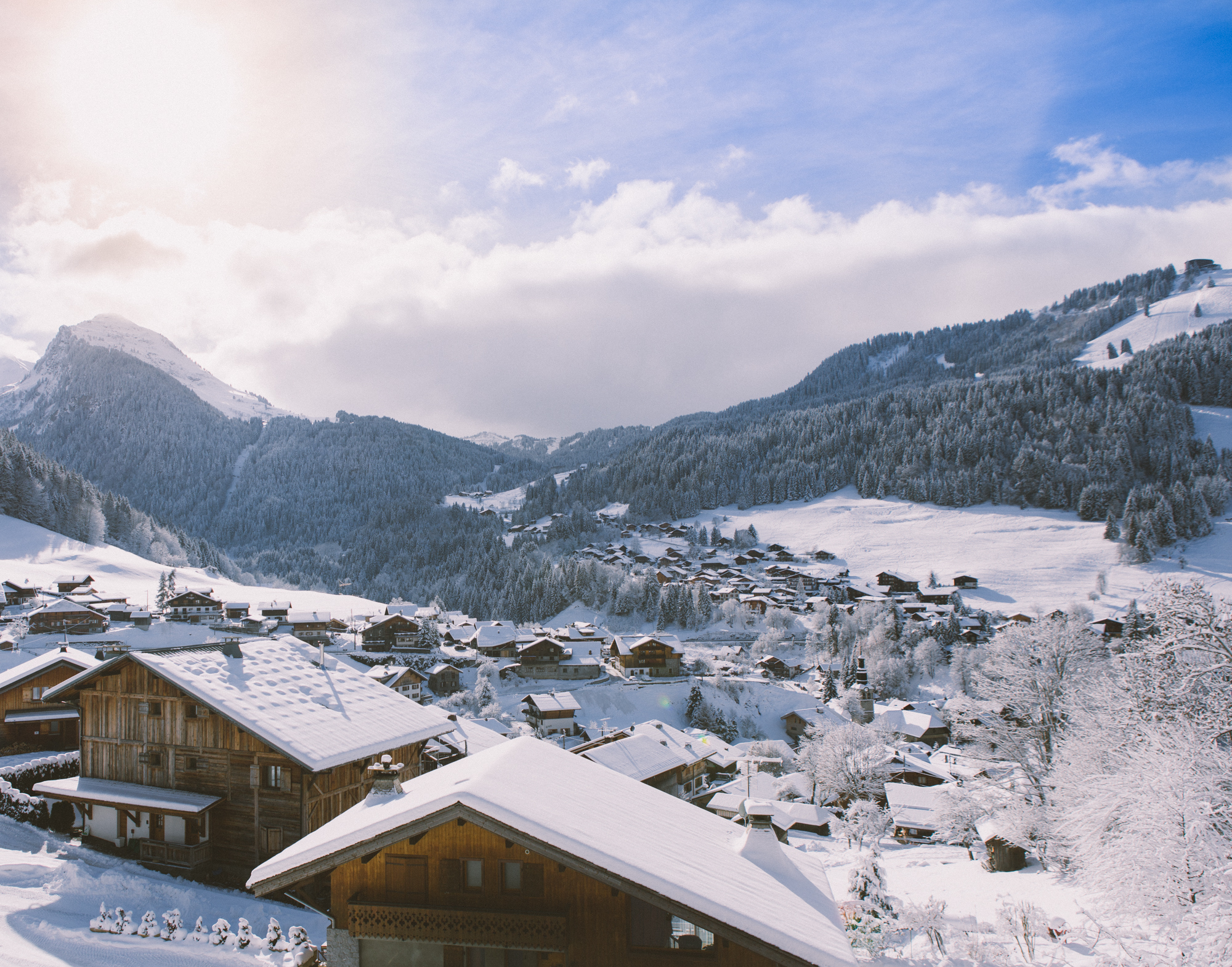 What can I do during the Christmas holidays in Morzine? - © Sam Ingles