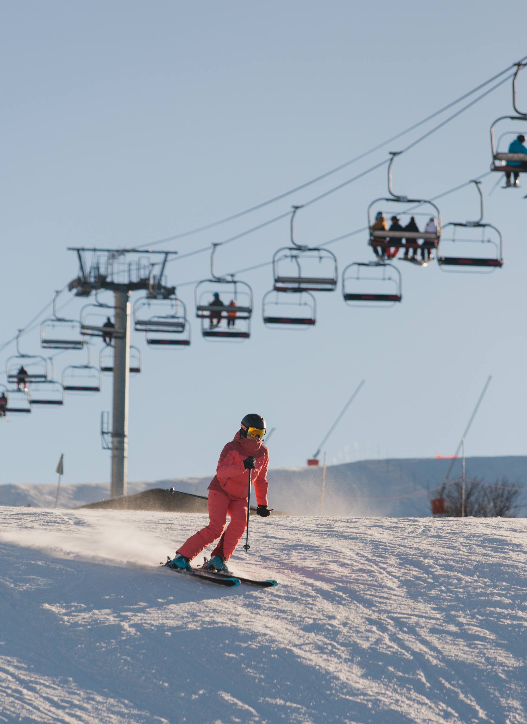skier, slopes, morzine	